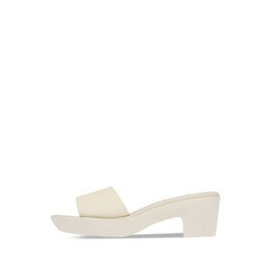 ANCIENT GREEK SANDALS Womens Ivory Handmade Katina Slide Sandals Shoes 41